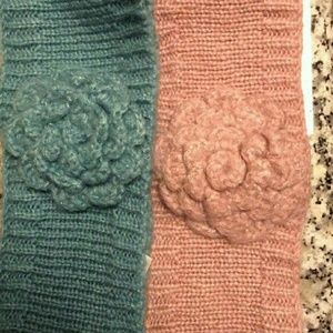 Floral Knit Headbands 2 for $11
